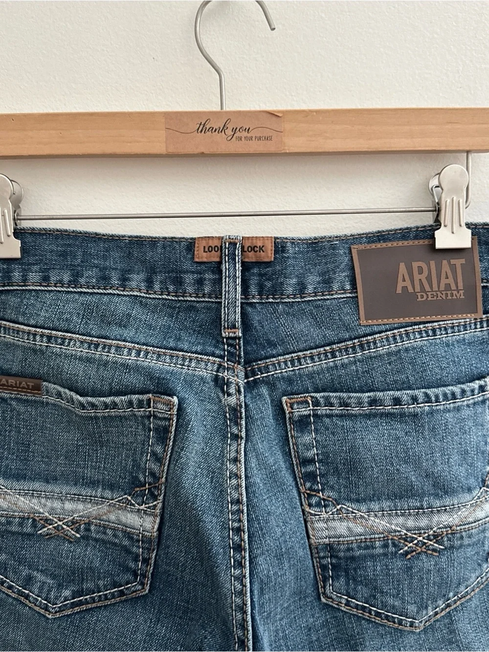 Ariat M7 Jeans Mens Size 30x30 Slim Fit Straight Leg Blue Denim NWOT